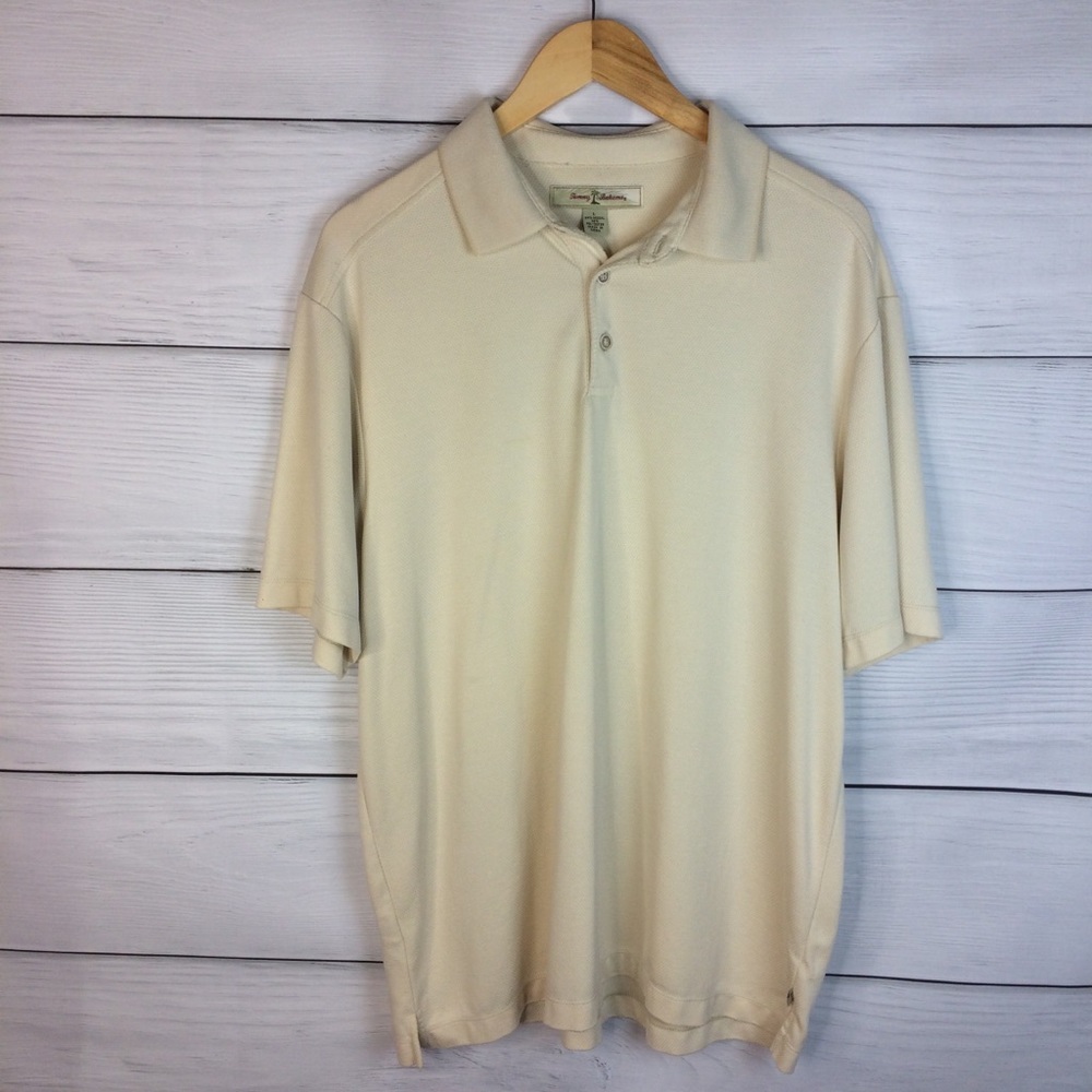 Tommy Bahama Cream Large Polo